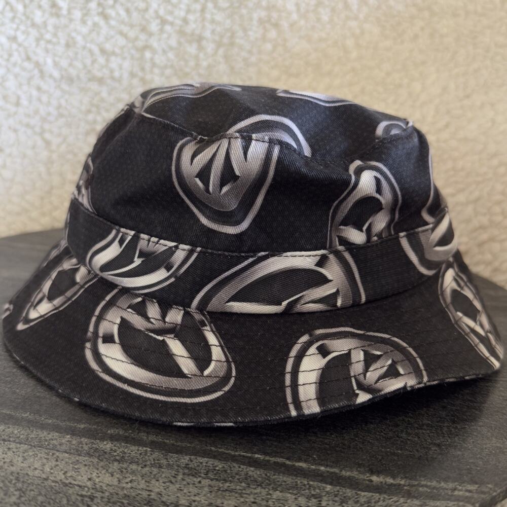 Vintage Insomniac LTD Peace Sign Bucket Hat All‎ Over Print Made USA 3D Graphic